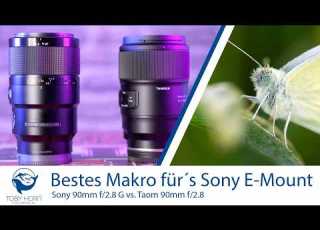  Das Beste Makroobjektiv Für Sony E Mount Sony 90mm F 2 8 G Vs Tamron 90mm F 2 8