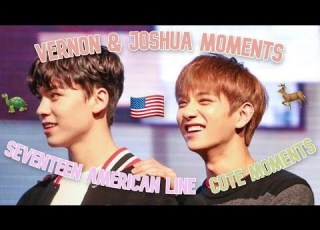  Vernon And Joshua Cute Moments Interactions SEVENTEEN Pt 2