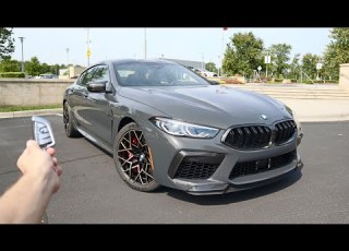 2022 BMW M8 Competition Gran Coupe Start Up Exhaust POV Test Drive And Review