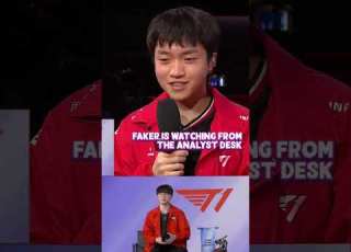 Keria Catches Faker Watching Him FAKER T1 LCK SOOP