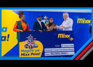 MKE WANGU HAKUAMINI NIMESHINDA MILIONI 50 YA MAGIFT YA MIXX PESA