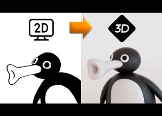 Pingu Noot Noot 2d Vs 3D