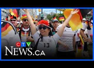  Thousands Of Germany Fans Rejoice After Victory Over Ivory Coast