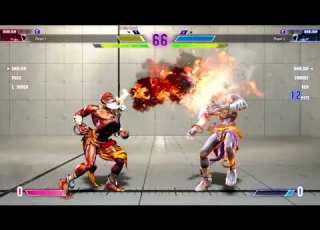  SF6 Dhalsim Invisible Yogo Flame Giltch