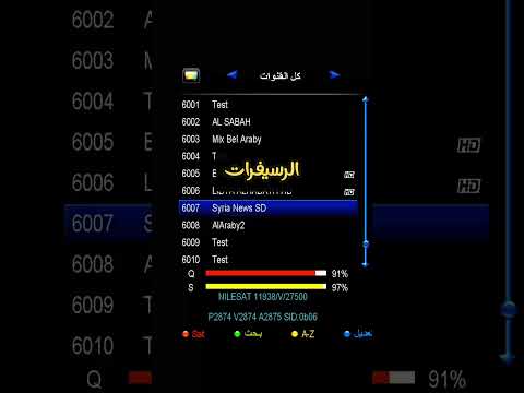 تردد قناة سوريا نيوز الجديد 2025 على النايل سات Syria News Frequency