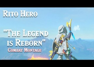  The Legend Is Reborn Rito Hero S Cinematic Combat Montage
