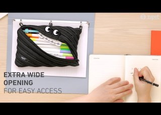  ZIPIT Gorge 3 Ring Pencil Case
