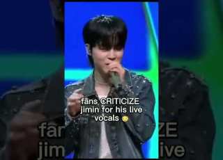  Netizens Criticize Jimin For His Live Vocals Kpop Jimin Shorts