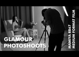  Glamour Fotografování S Míšou V Ateliéru úvod Medium Format Film Mamiya