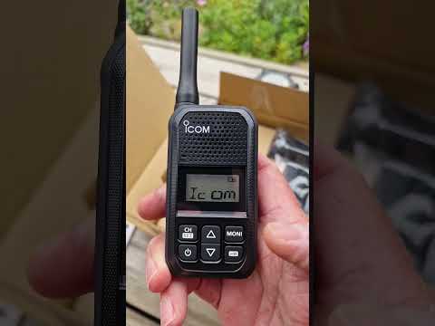 New Icom U20SR PMR446 Radios In The House For Testing Pmr446 Radio