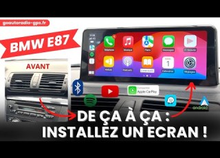 Installing An Android Screen On A BMW 1 Series E87 With CarPlay And Android Auto