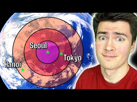 Can I Name The Biggest WORLD CITIES In Expanding Circles