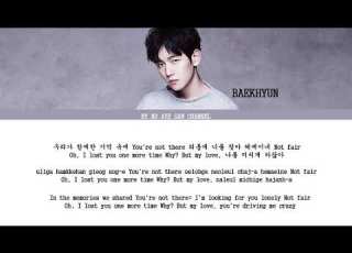 Baekhyun EXO Ghost Lyrics Color Coded Lyrics Ham Rom Eng Lyrics