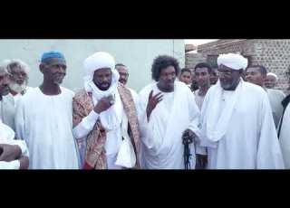  خليفة العركيين مولانا الشيخ الريح ازرق طيبة يستقبل الشيخ الشريف يعقوب الشريف فيصل التجاني