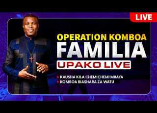  LIVE 19 08 2026 OPERATION KOMBOA FAMILIA MAOMBI 12