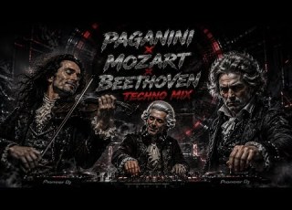 Dark Melodic Techno X Paganini X Mozart X Beethoven Epic Violin For Deep Focus Deep Work