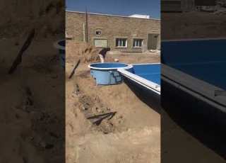  طريقة بناء مسبح أوفر فلو تصميم فاخر بمعايير عالمية من كروزا للمسابح بالرياض ابلور ترند مسبح