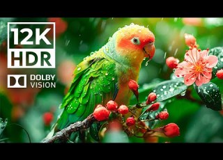  EXTREME COLORS In Dolby Vision 12K HDR With Cinematic Sound Colorful Animal Life