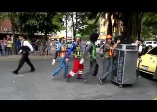 One Man Puppet Dance Show