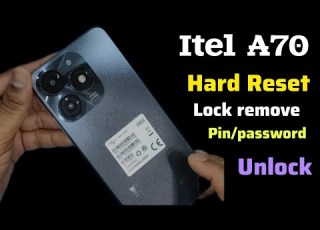 Itel A70 Hard Reset Lock Screen Unlock Pin Password Unlock A665L Hard Reset