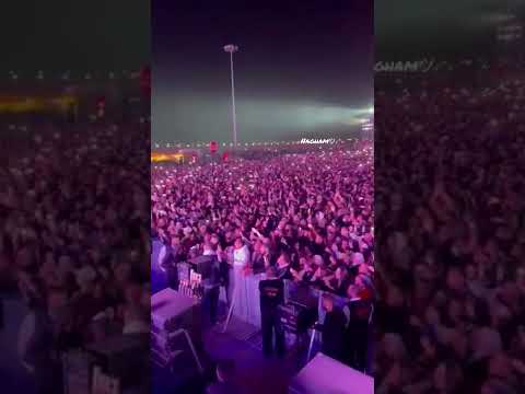 لم ا شعب عمرو دياب يغن يل ه انت الحظ