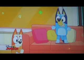 Bluey Uses Magic To Make Bandit Tickle Chilli