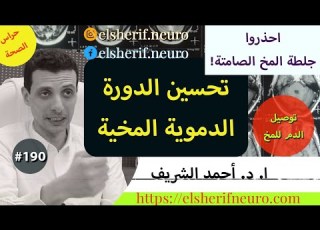 تحسين الدورة الدموية المخية والحماية من جلطة المخ الصامتة د أحمد الشريف 190