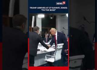  I M The Boss Trump S Light Hearted Remark At G7 Summit Grabs Attention N18S