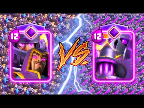 EVOLVED MEGA KNIGHT WIZARD Vs EVOLVED PEKKA FURNACE Clash Royale Battle
