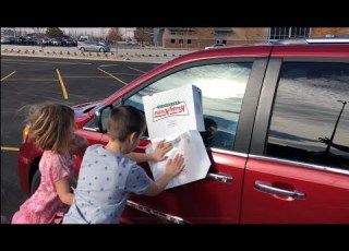  Kid Temper Tantrum Doesn T Like Krispy Kreme Donuts Throws Box At Van Original