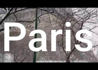 Paris Spectacular Snowfall In Paris France The Eiffel Tower Is Looking Remarkable In Snow