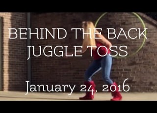  Hoop Demo Behind The Back Juggle Toss