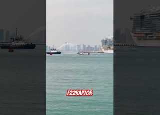 Cruiseship Norwegiancruises Dohaport Ship Doha Qatar Shorts Seaview