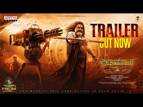 Akhanda 2 Thaandavam Trailer Tamil Nandamuri Balakrishna Boyapati Sreenu Thaman S DEC 5th