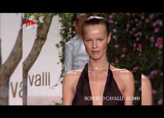 ROBERTO CAVALLI Spring Summer 2000 Milan 4K Canale Moda
