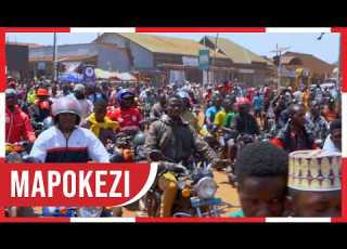  MNYAMA ANATAMBA POPOTE TAZAMA MSAFARA NA MAPOKEZI YA WACHEZAJI BUKOBA