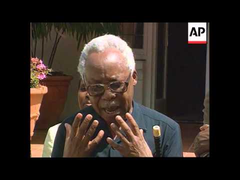 South Africa Mandela And Nyerere News Conference