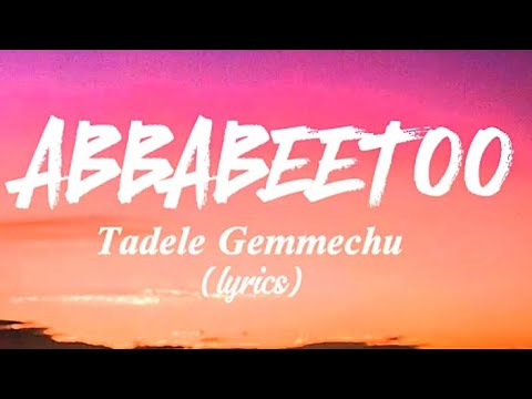 SIRBA TADDALA GAMMACHU ABBABETOO