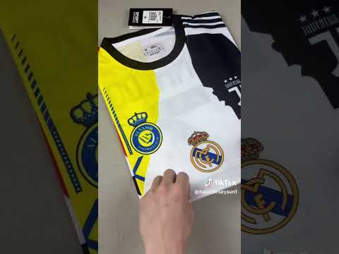 قميص كرستيانو رونالدو جميع الأنديه فعل اشتراك وفعل الجرس