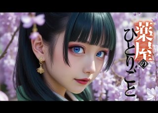 薬師のひとりごとOP風 猫猫 マオマオ AI実写化MV