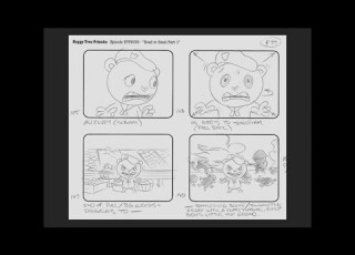 Happy Tree Friends TV Series Episode 13B Double Whammy Storyboards