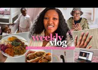  Wöchentlicher VLOG Kochen Mama Tagebuch Kinderzimmer Updates Mehr Südafrikanische YouTuber