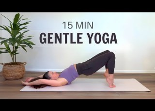 15分の穏やかなヨガ 体の痛みを和らげる簡単ストレッチ