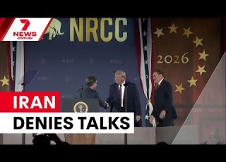 Iran Denies US Peace Talks Despite Trump Claims 7NEWS