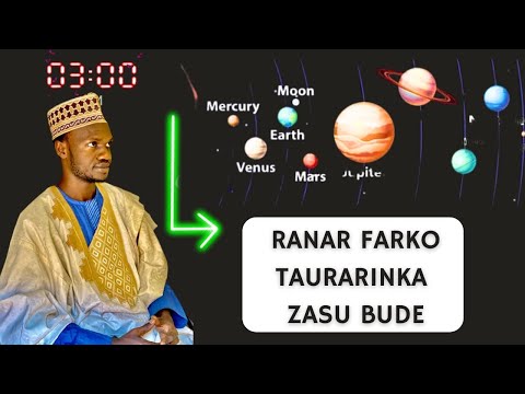 A RANAR FARKO TAURARINKA ZASU BUDE DA IZNIN ALLAH