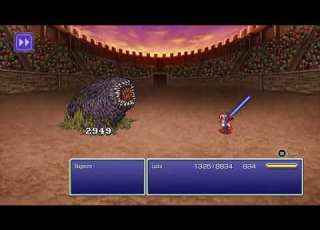 Final Fantasy 6 Pixel Remaster Part 34 Earth Dragon Coliseum Farming