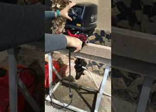  اول استعمال محرك توهاتسو 18 عود First Start Engine Outboard Tohatsu 18 Hp Essai Moteur Tohatsu