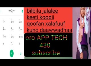 Haala Salphaa Koodii Qofaan Silkii Nama Barbaadan Xalafuuf Kunit Dawadha Irra Baradha