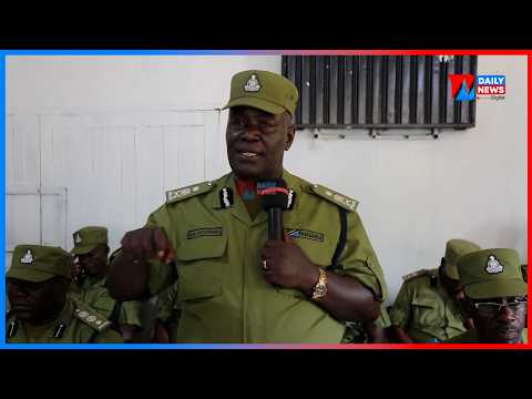 KAMANDA MUTAFUNGWA ATOA MAAGIZO HAYA KWA MAOFISA WAKAGUZI KAMANDA MUTAFUNGWA ATOA MAAGIZO HAYA KWA MAOFISA WAKAGUZI