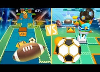  Rolling Sky American Football VS World Cup Football VS Football